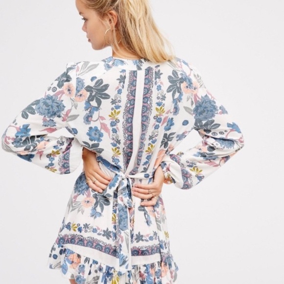 Free People Floral Tunic Top - Picture 5 of 9